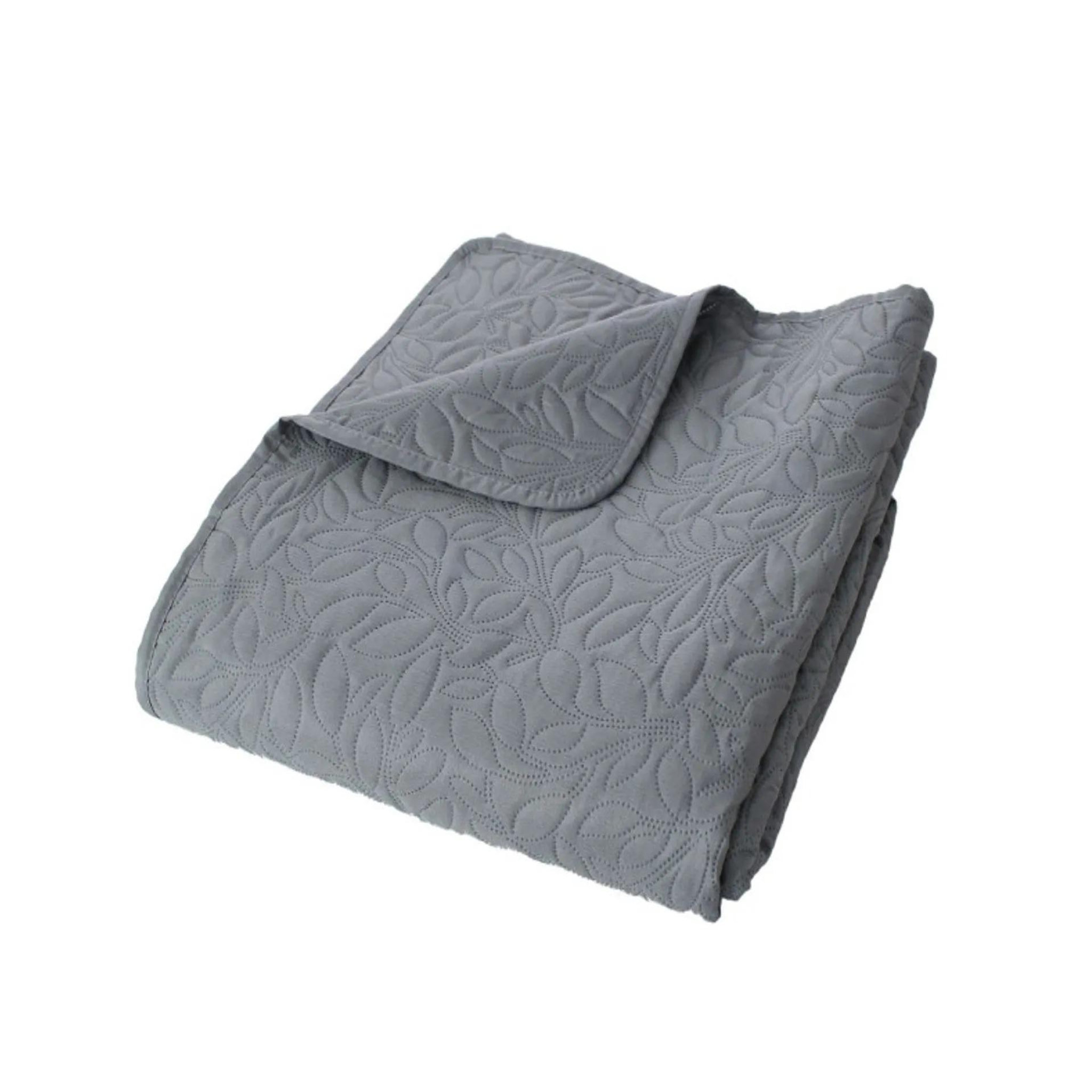 Voir la diapositive 1 : Eden Couvre-lit en microfibre rosace