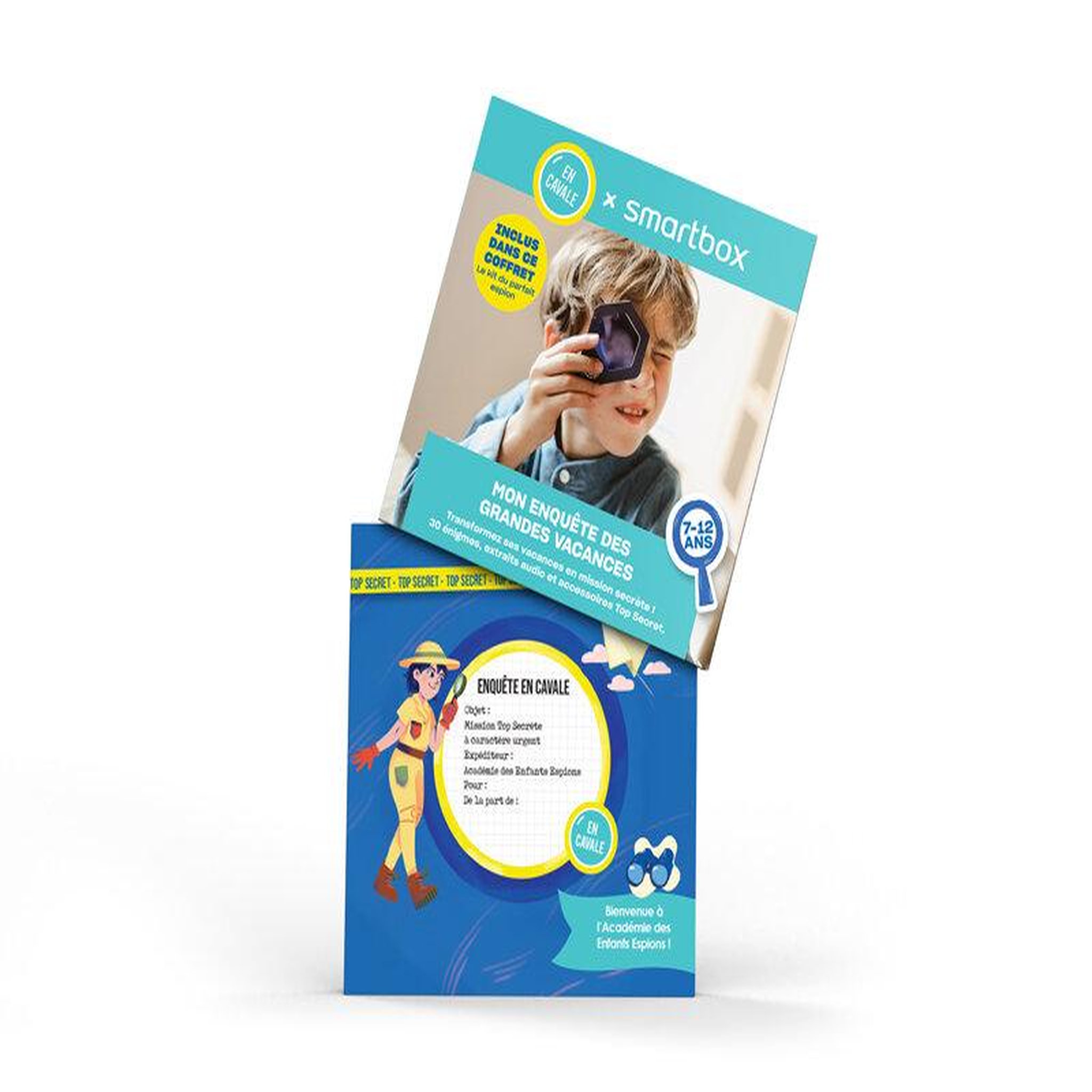 Voir la diapositive 3 : Smartbox 1 enquête pour les grandes vacances - Coffret Cadeau Multi-thèmes