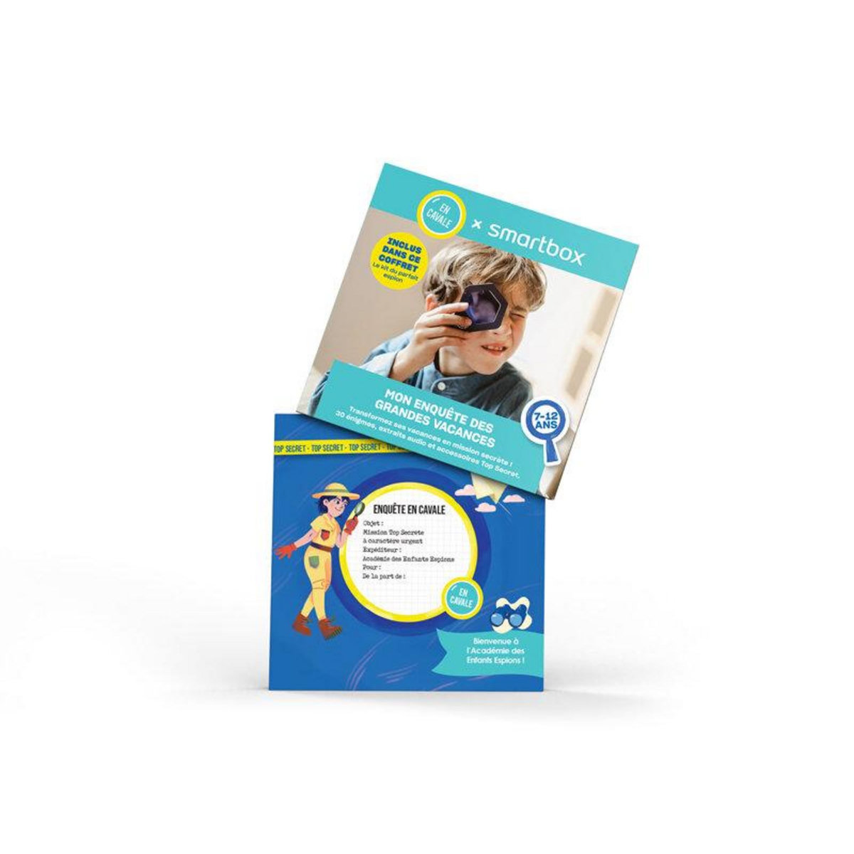 Smartbox 1 enquête pour les grandes vacances - Coffret Cadeau Multi-thèmes