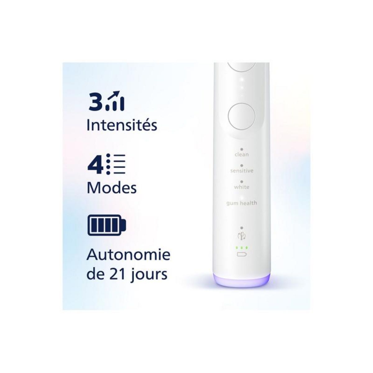 Philips Brosse à dents électrique Philips HX7420 02 Sonicare 7100 BLANC