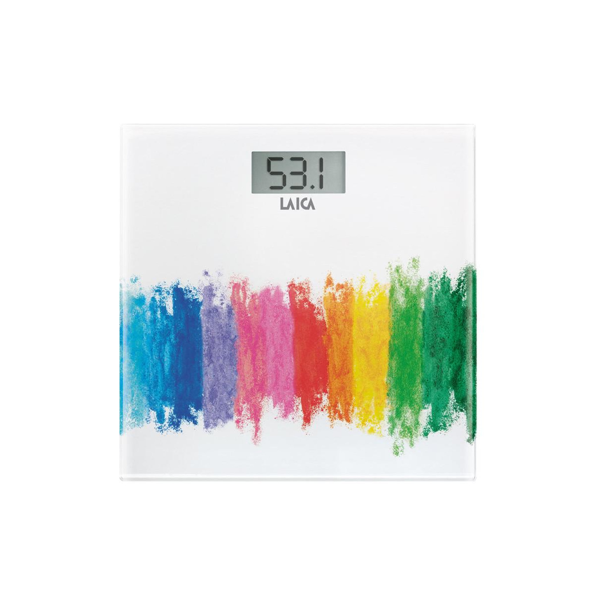 Voir la diapositive 3 : LAICA Laica PS1062 balance Carré Multicolore, Blanc Pèse-personne électronique