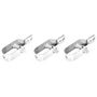 Voir la diapositive 5 : VIDAXL Cloture a mailles avec poteaux Acier galvanise 25x1,25m Argente