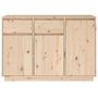 Voir la diapositive 3 : VIDAXL Buffet 110x34x75 cm bois massif de pin