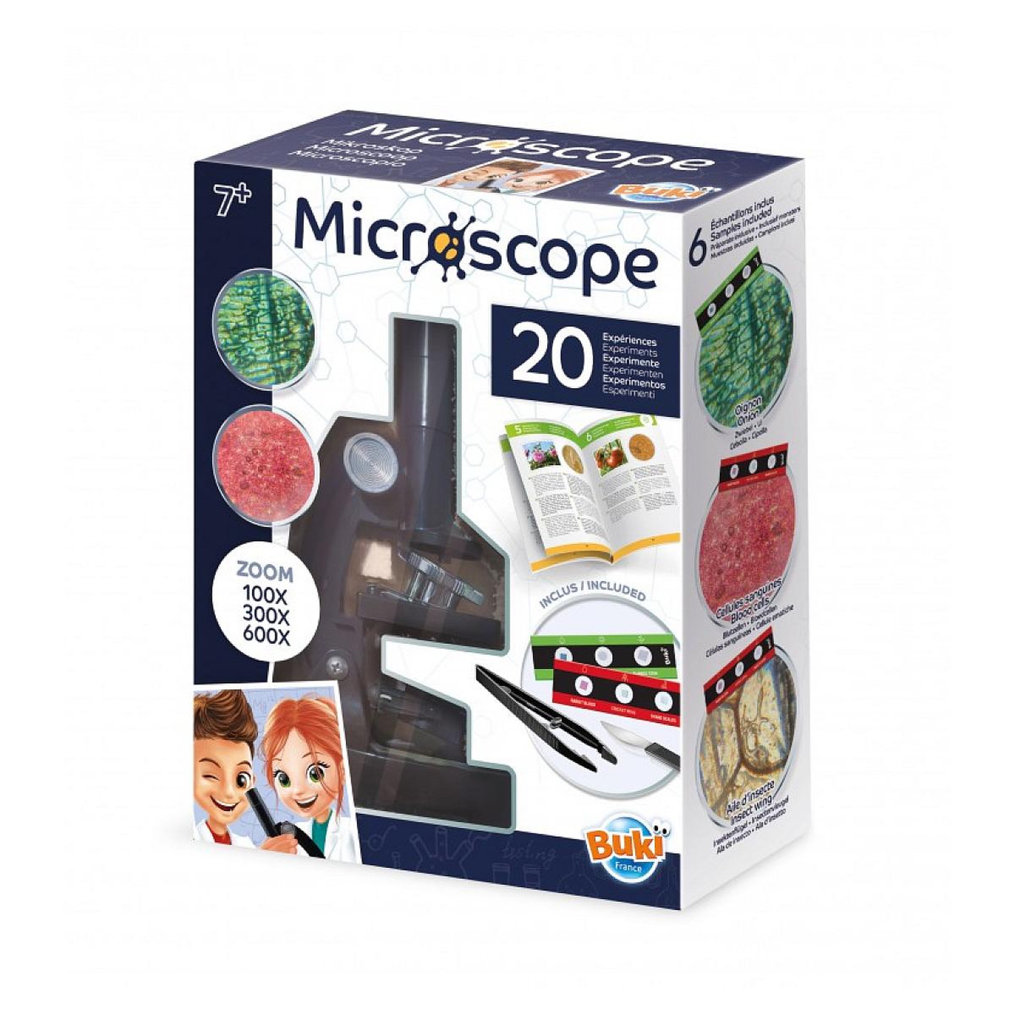 Voir la diapositive 2 : BUKI - Microscope 20 experiences