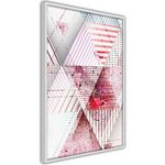 Paris Prix Affiche Murale Encadrée  Patchwork II. Coloris disponibles : Noir, Jaune