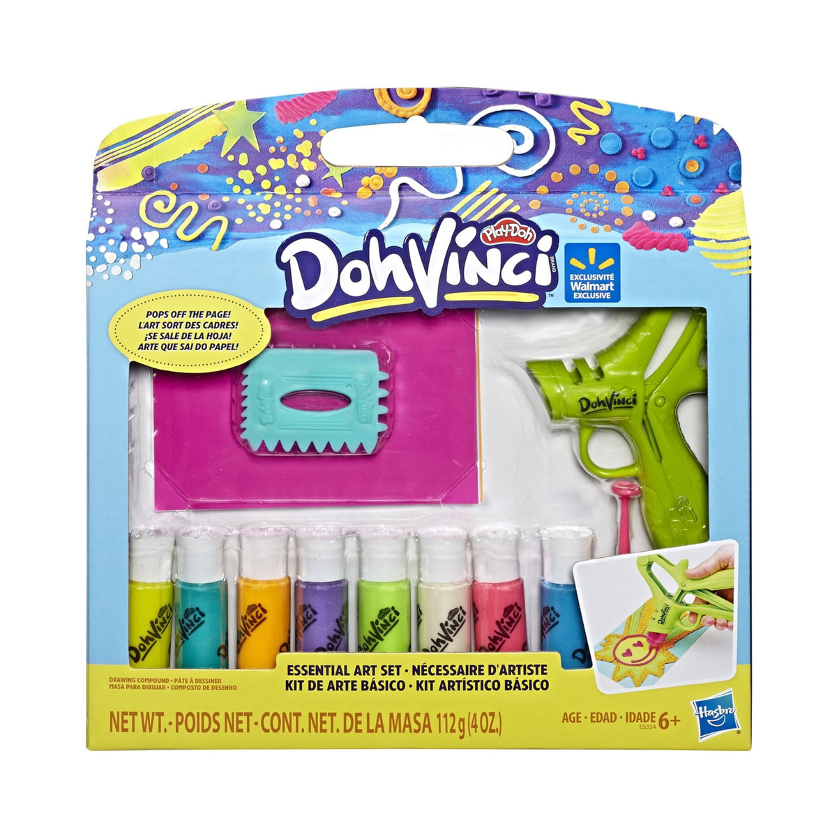 HASBRO Nécessaire d'artiste Doh Vinci Playdoh