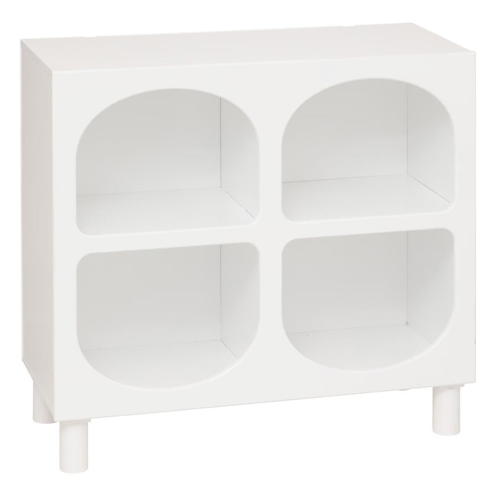 Atmosphera Kids Commode Enfant 4 Niches  Tara  76cm Blanc