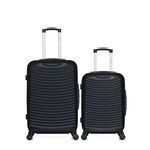 HERO HERO - Lot de 2 - Valise weekend et valise cabine ETNA. Coloris disponibles : Beige, Vert, Bleu, Gris, Noir, Rose