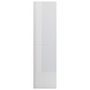 Voir la diapositive 5 : VIDAXL Bibliotheque/Separateur de piece Blanc brillant Bois ingenierie