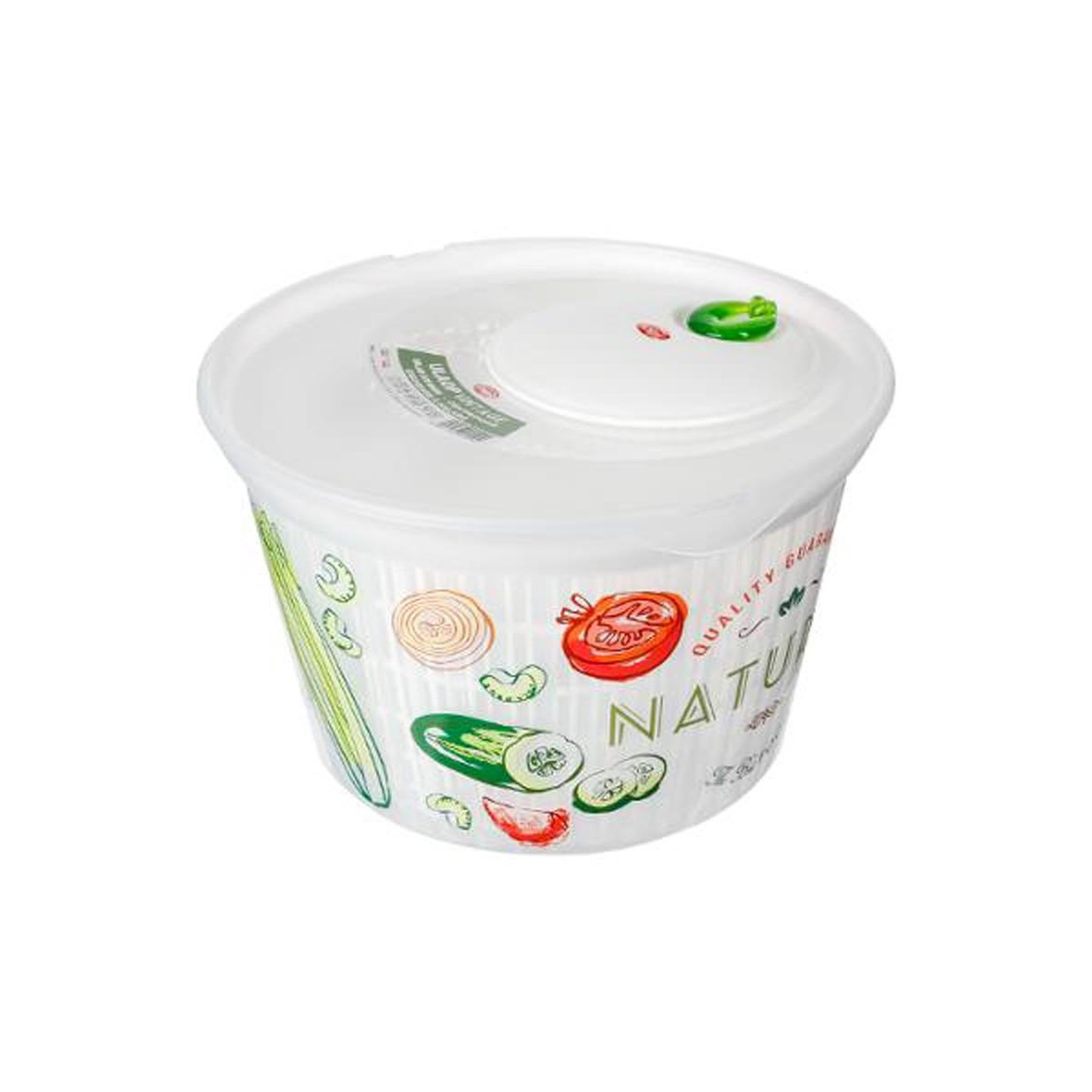 SECRET DE GOURMET Essoreuse à salade  nature  4l multicolore