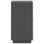 Voir la diapositive 5 : VIDAXL Buffet Gris 34x40x75 cm Bois massif de pin