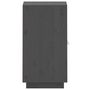 Voir la diapositive 5 : VIDAXL Buffet Gris 34x40x75 cm Bois massif de pin