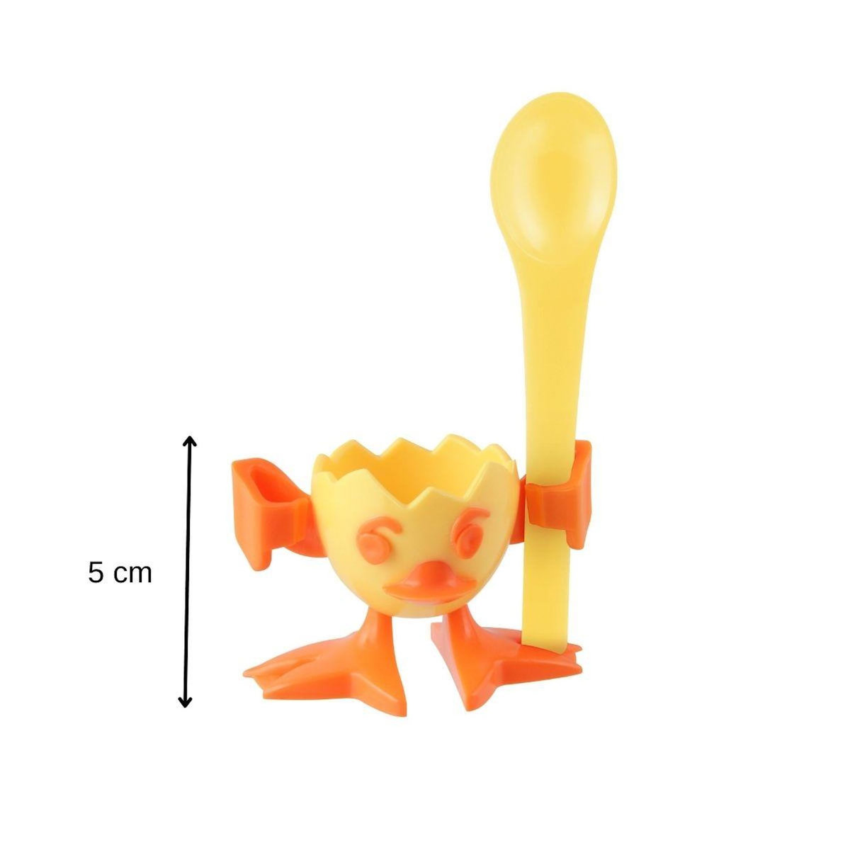 Fackelmann Coquetier avec cuillère Fackelmann Colors Edition