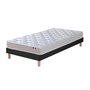Voir la diapositive 4 : IDLITERIE Ensemble Matelas Mousse Haute Résilience ESSENCE + Latex 3 zones +Sommier - Made in France