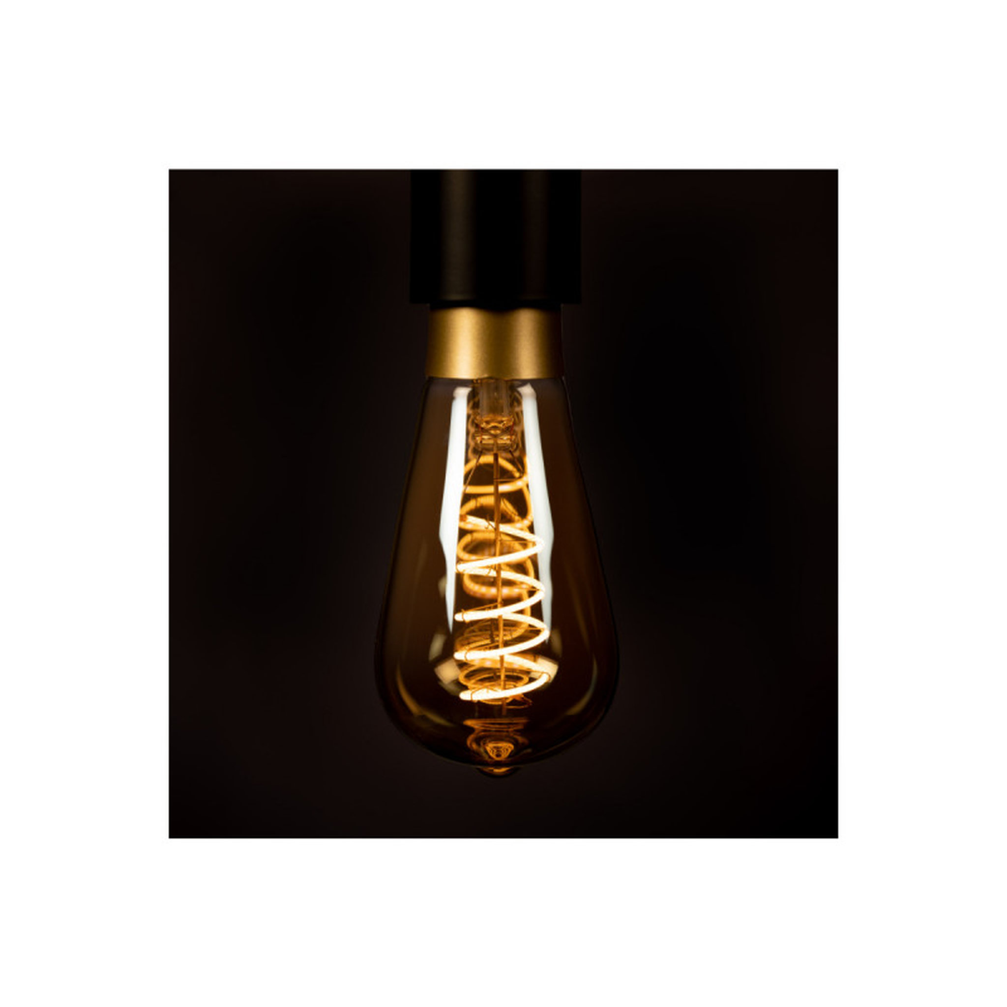 Voir la diapositive 3 :  Ampoule LED connectée à filament KAZE Ni - ST64 - 4W - 210 Lumens - E27