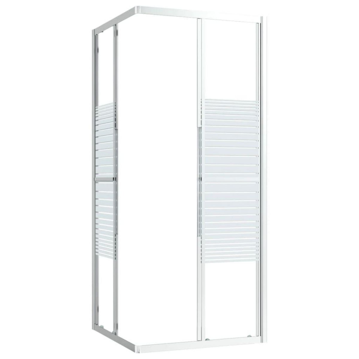VIDAXL Cabine de douche ESG 80x80x180 cm