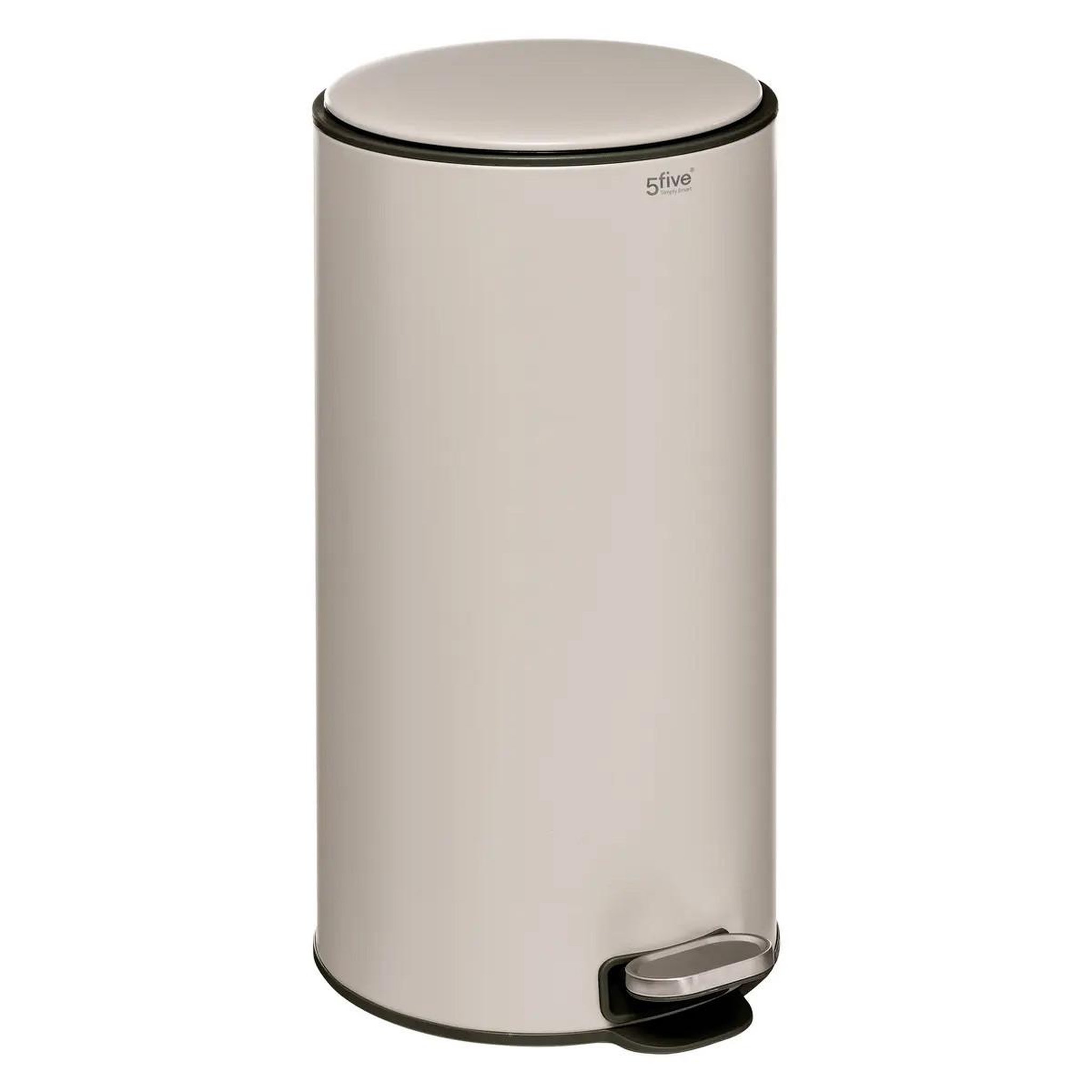 FIVE Poubelle en métal  delta  30l argile