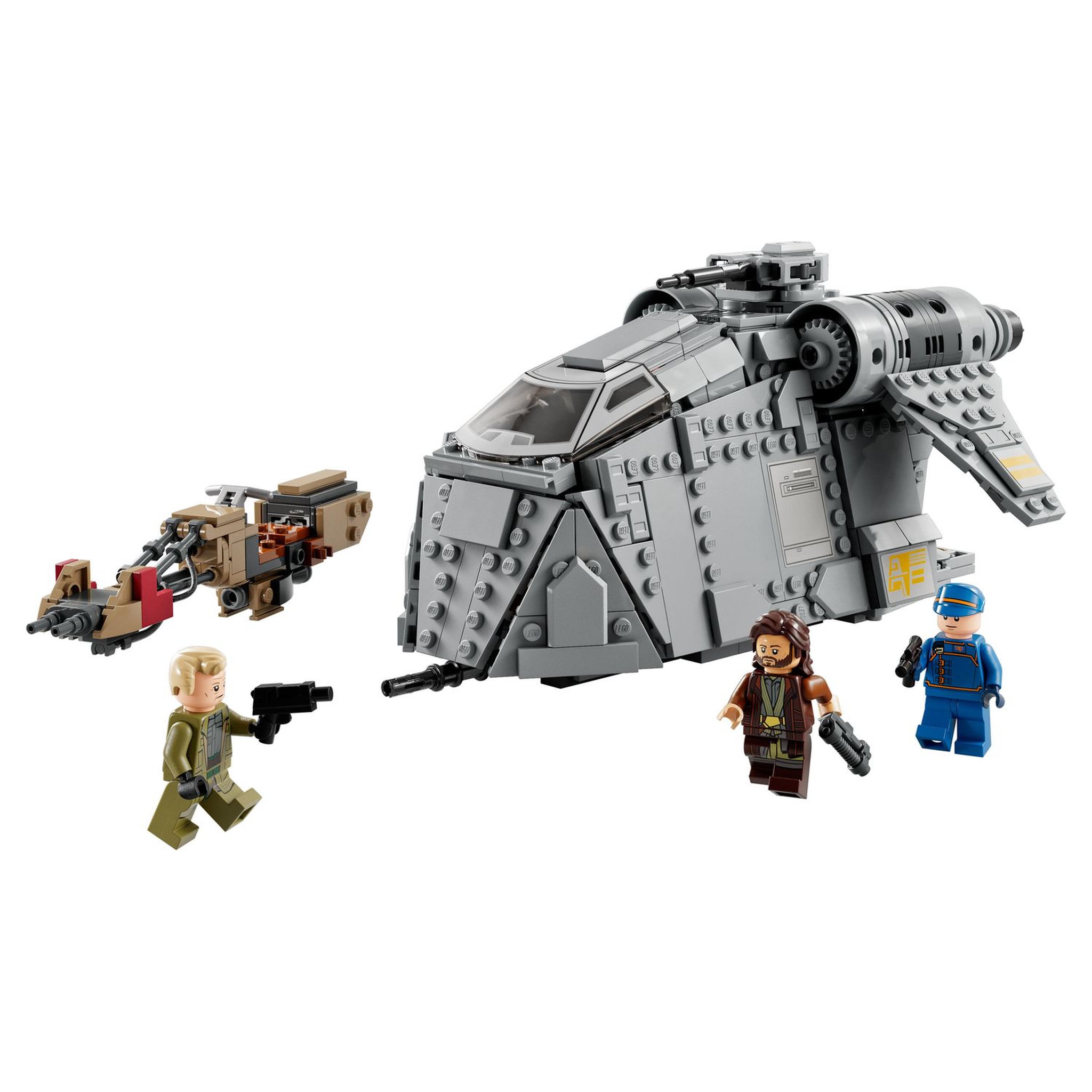 Voir la diapositive 3 : LEGO Star Wars 75338 Embuscade du Ferrix, Construction avec Speeder, Jouet avec 3 Minifigurines de Personnages, et Figurine Cassian Andor, Série Andor