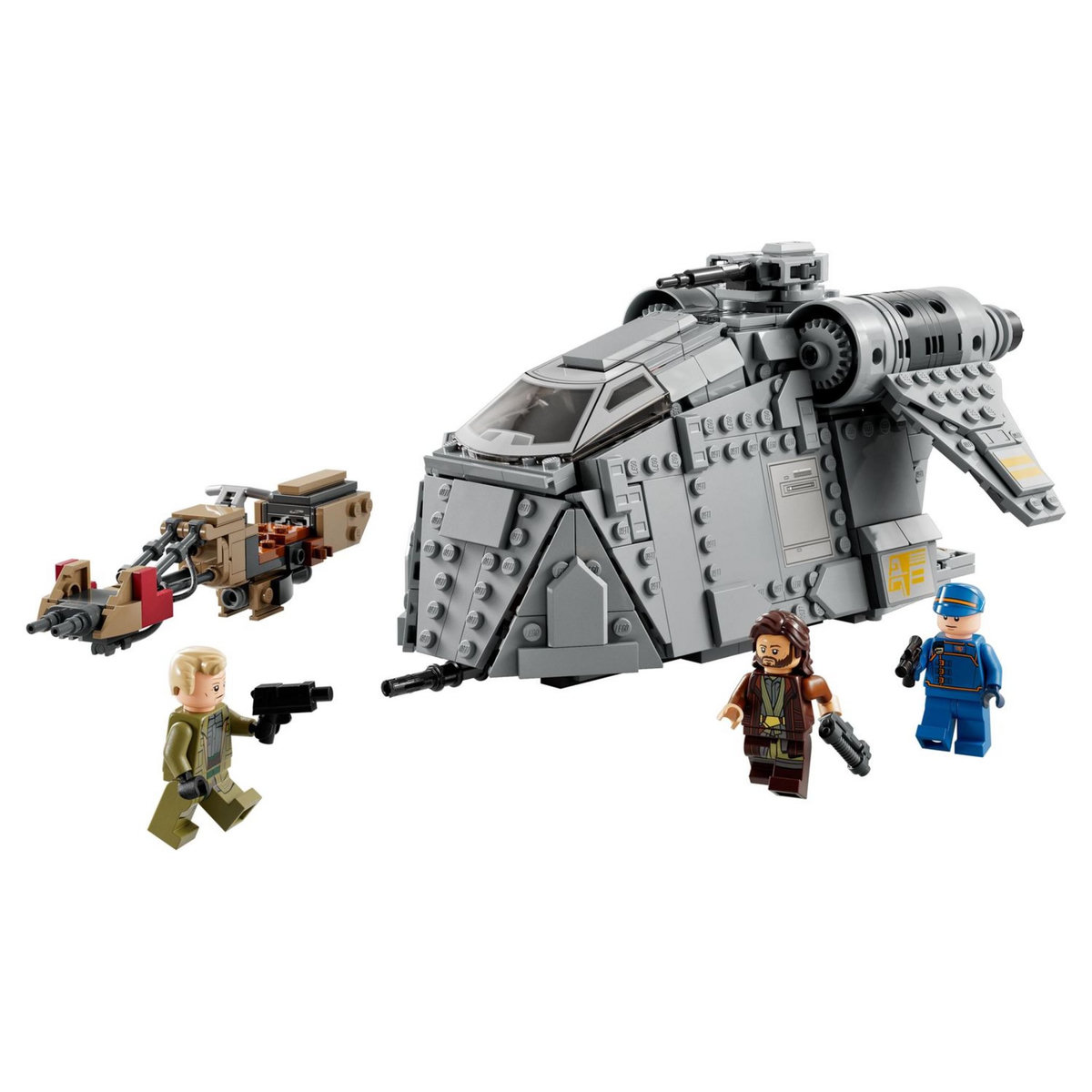 LEGO Star Wars 75338 Embuscade du Ferrix, Construction avec Speeder, Jouet avec 3 Minifigurines de Personnages, et Figurine Cassian Andor, Série Andor