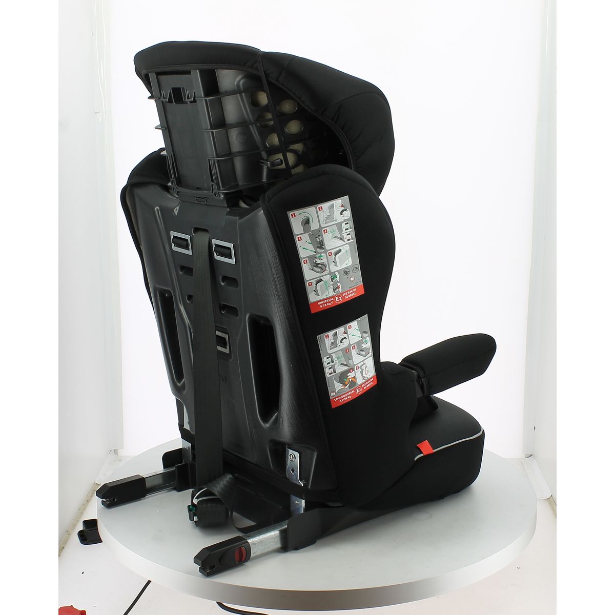 AUCHAN BABY Rehausseur auto Isofix groupe 1/2/3 A30