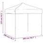 Voir la diapositive 6 : VIDAXL Tente de reception pliable Creme 2x2 m