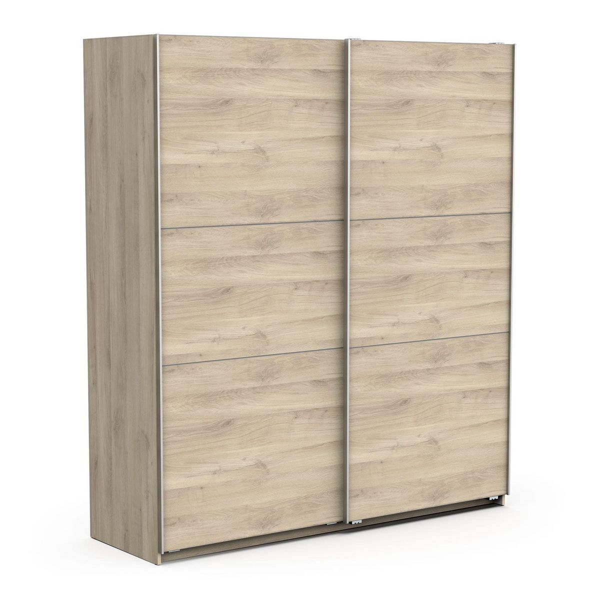 Armoire 2 portes coulissantes L180 cm THIBAULT