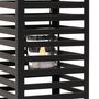 Voir la diapositive 5 : Paris Prix Lanterne Design en Métal  Black Forest  24cm Noir