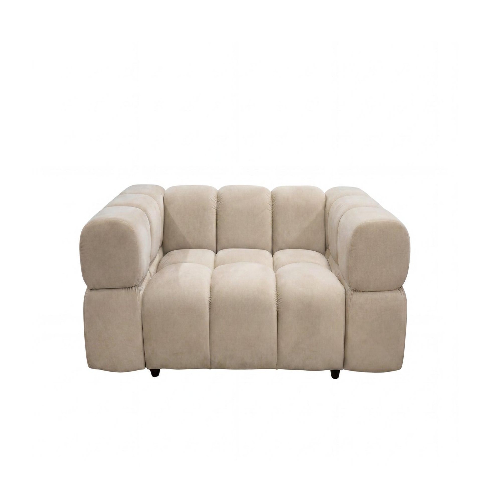 CASANOVA PARIS Gustave - canapé droit velours lisse 2 places. Coloris disponibles : Gris, Vert, Marron, Beige, Bleu, Orange, Rose