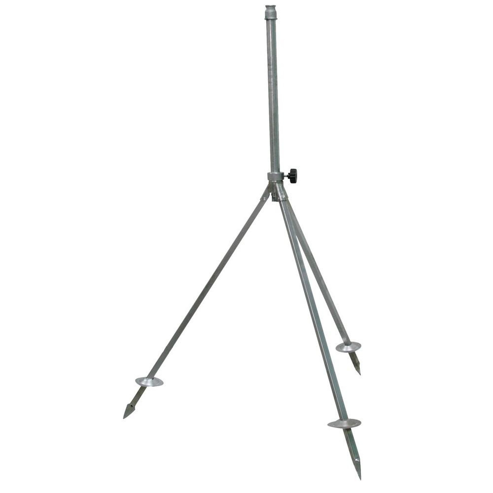 CENTRALE BRICO Trépied mâle 20x27, hauteur 70 à 110 cm, peut recevoir tout type de tête d'arrosage