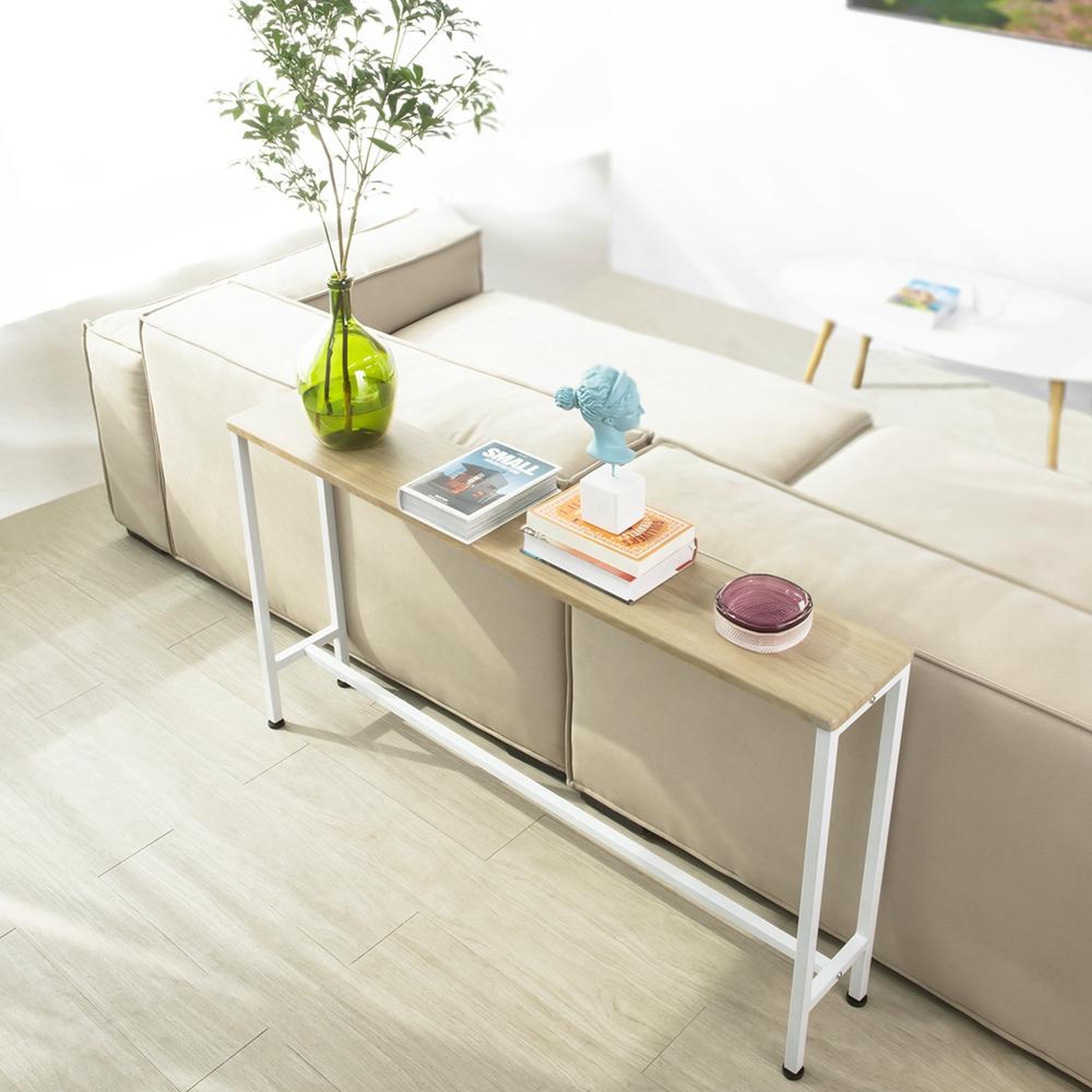 Voir la diapositive 4 : SOBUY SoBuy - Console D'entrée - 120x20x65cm - Industriel - FSB19