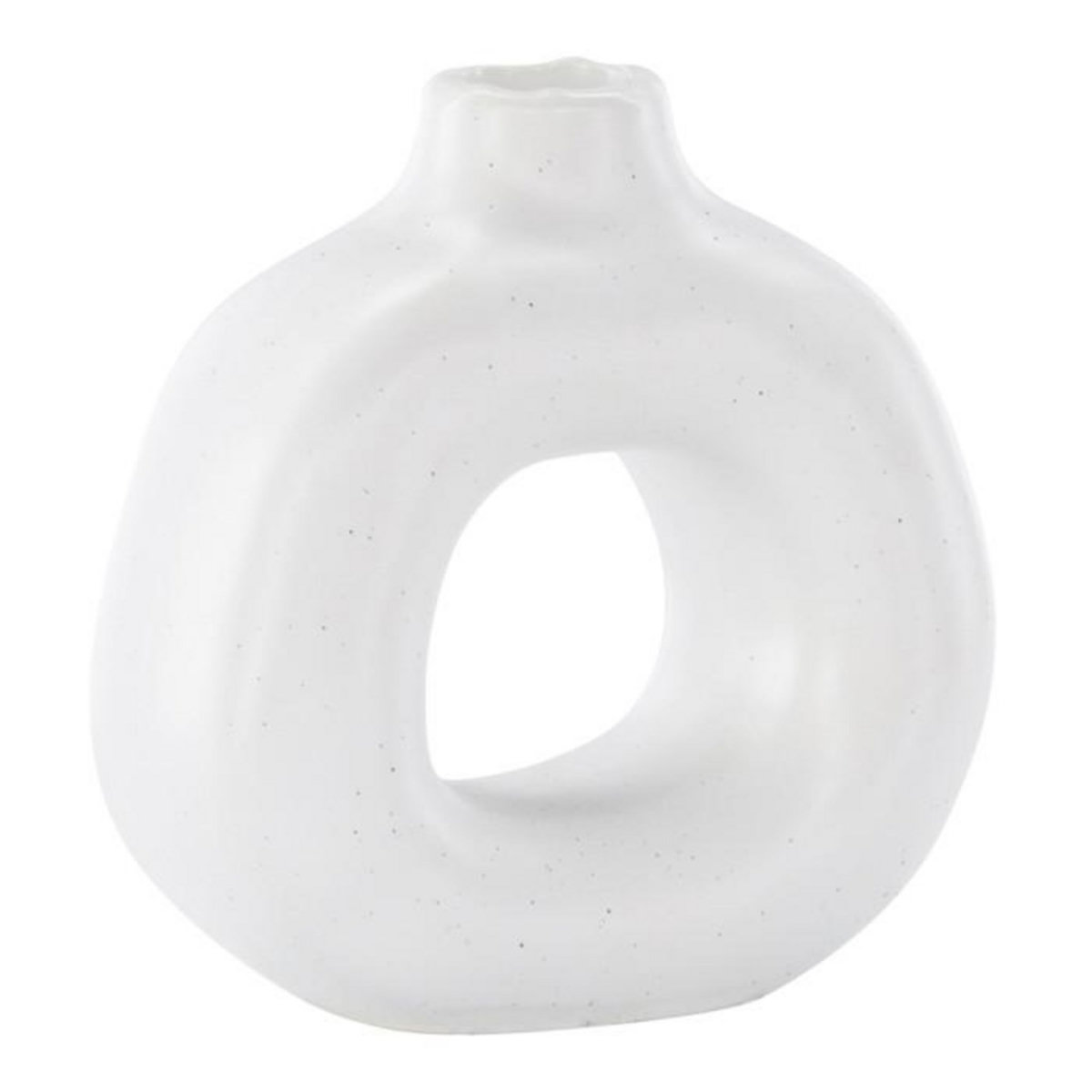 Paris Prix Bougeoir Design en Céramique  Judi  13cm Blanc