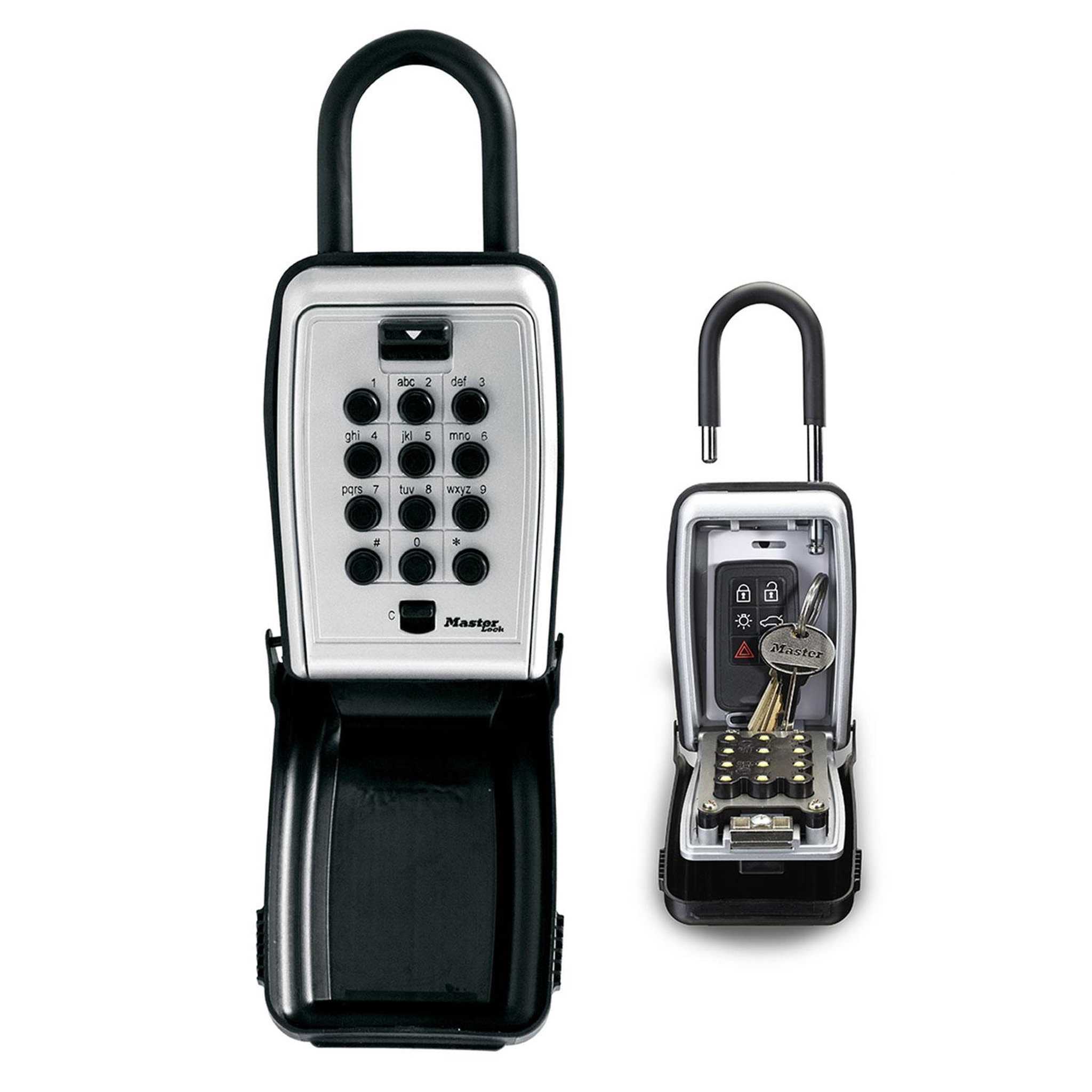 Master lock Boite à clés sécurisée [boutons poussoirs] [avec anse] - 5422eurd - select access®