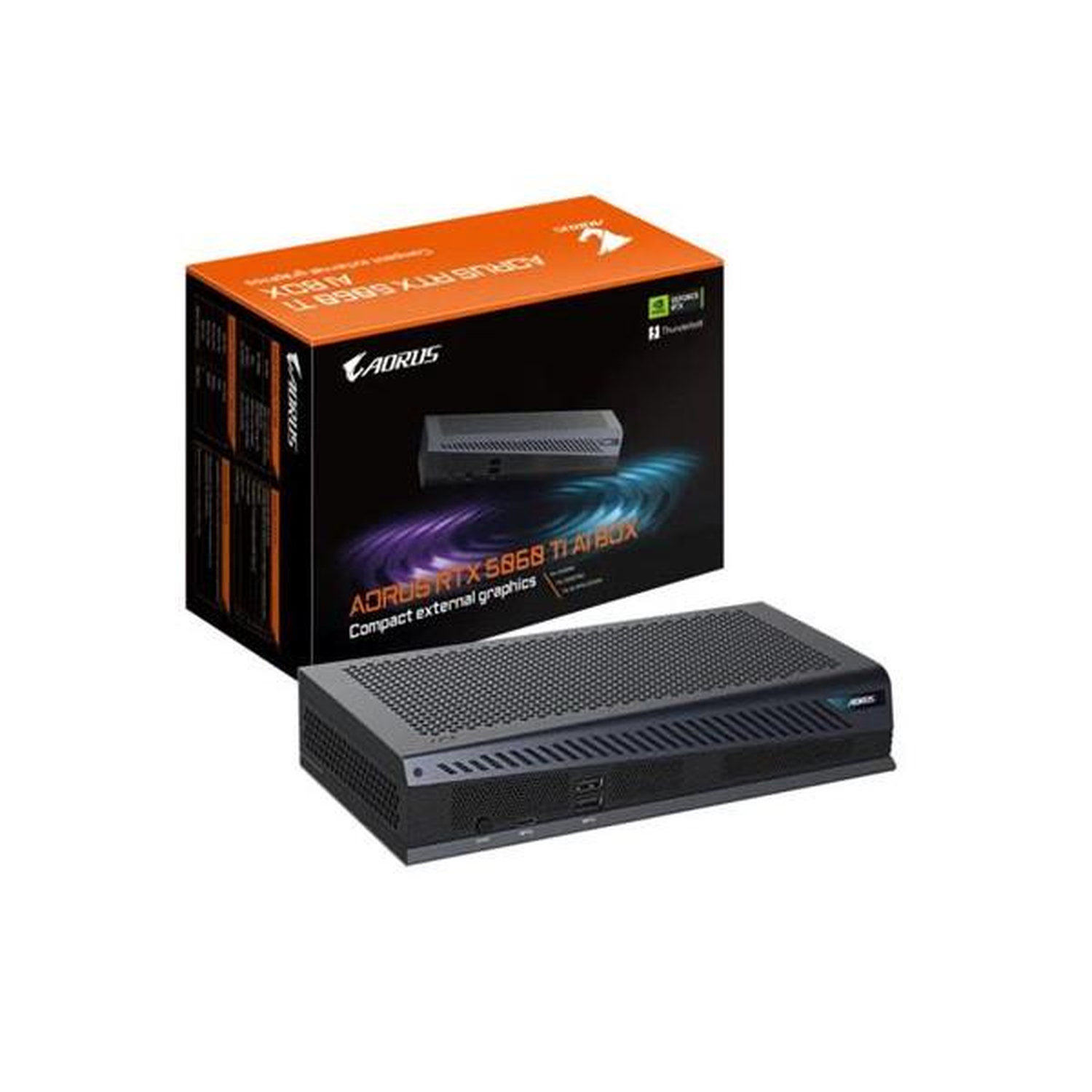 Carte Graphique GIGABYTE AORUS RTX 5060 Ti AI BOX 16G – 16 Go GDDR7, PCI-E 5.0, 2572 MHz - vue 6