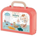 Ecoiffier Valisette repas de bébé Ecoiffier multicolore