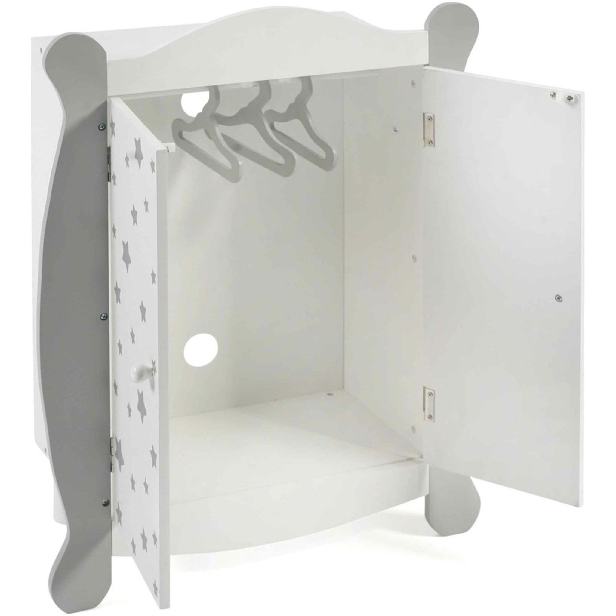 Voir la diapositive 3 : BAYER CHIC 2000 Stars - Armoire à poupées, gris