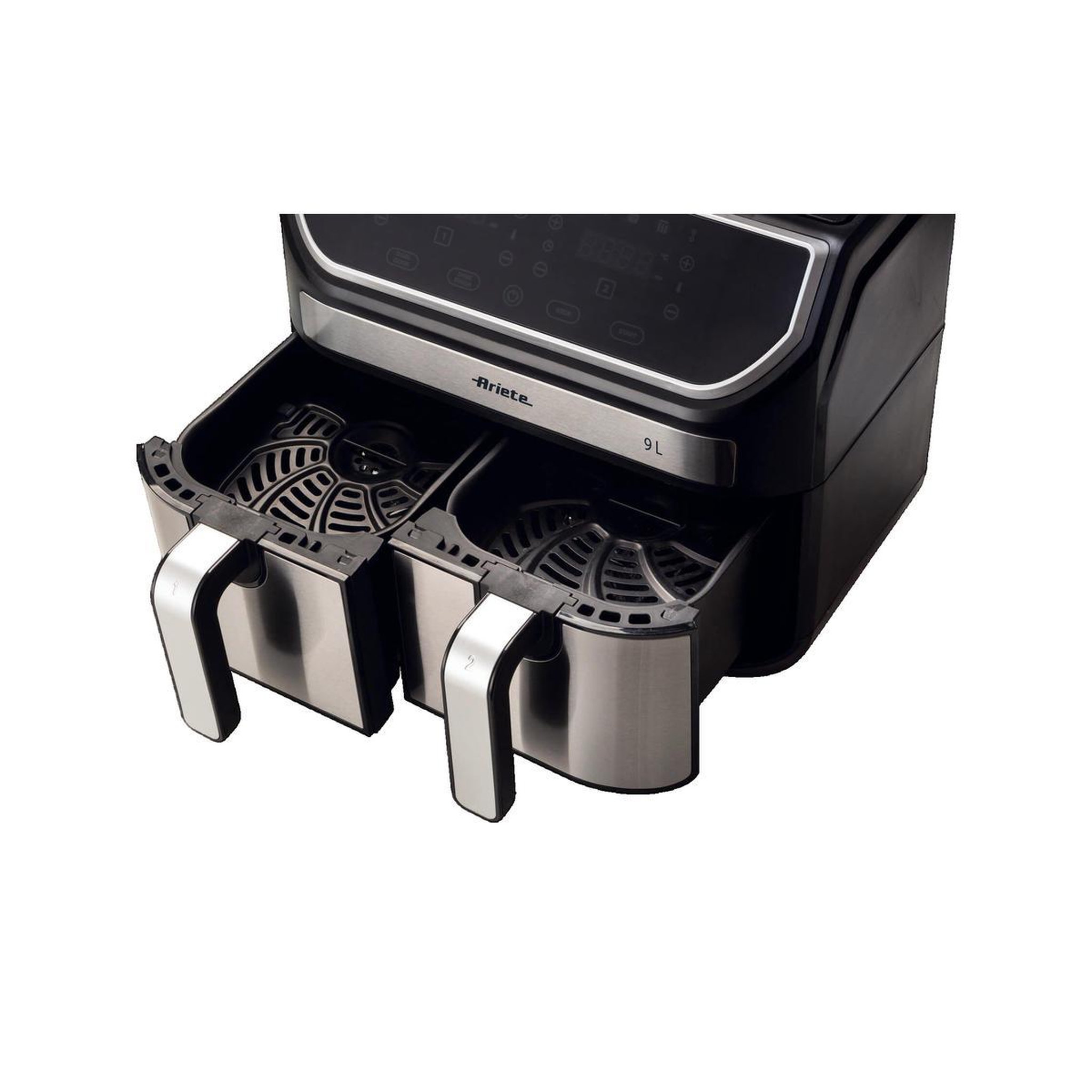 Voir la diapositive 2 : ARIETE Friteuse Ariete 4625/00 Noir et Argent à air chaud