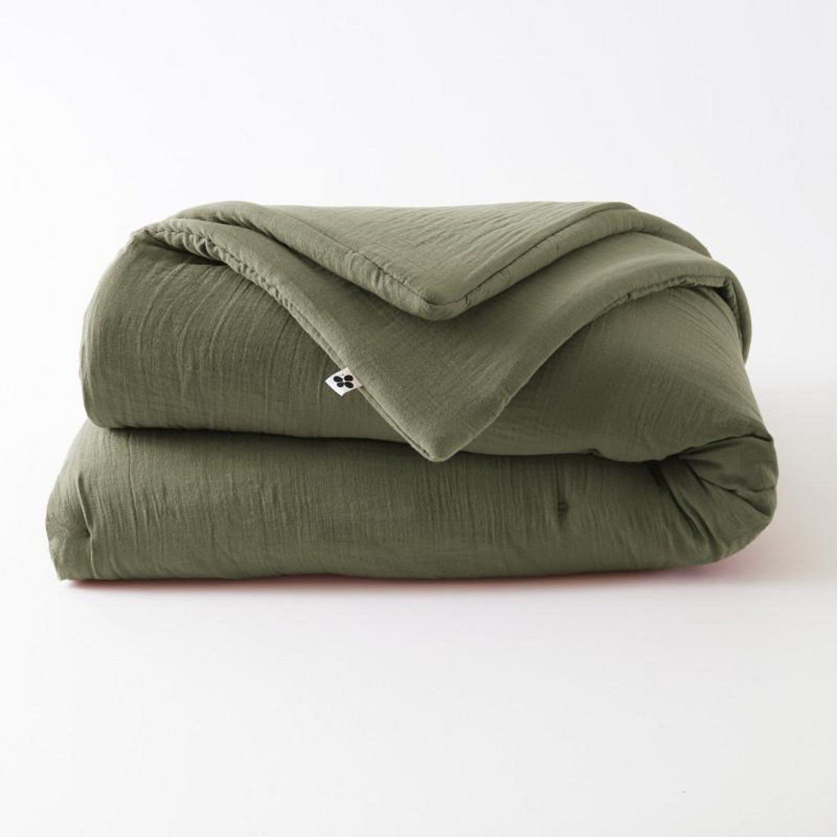 L EFFET PAPILLON Edredon ou Bout de lit  Gaïa  toutes dimensions  Gaze de Coton  l'Effet Papillon -  - 150 x 150 cm