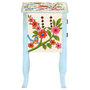 Voir la diapositive 4 : VIDAXL Table de chevet peinte a la main 40x30x50 cm Bois de manguier