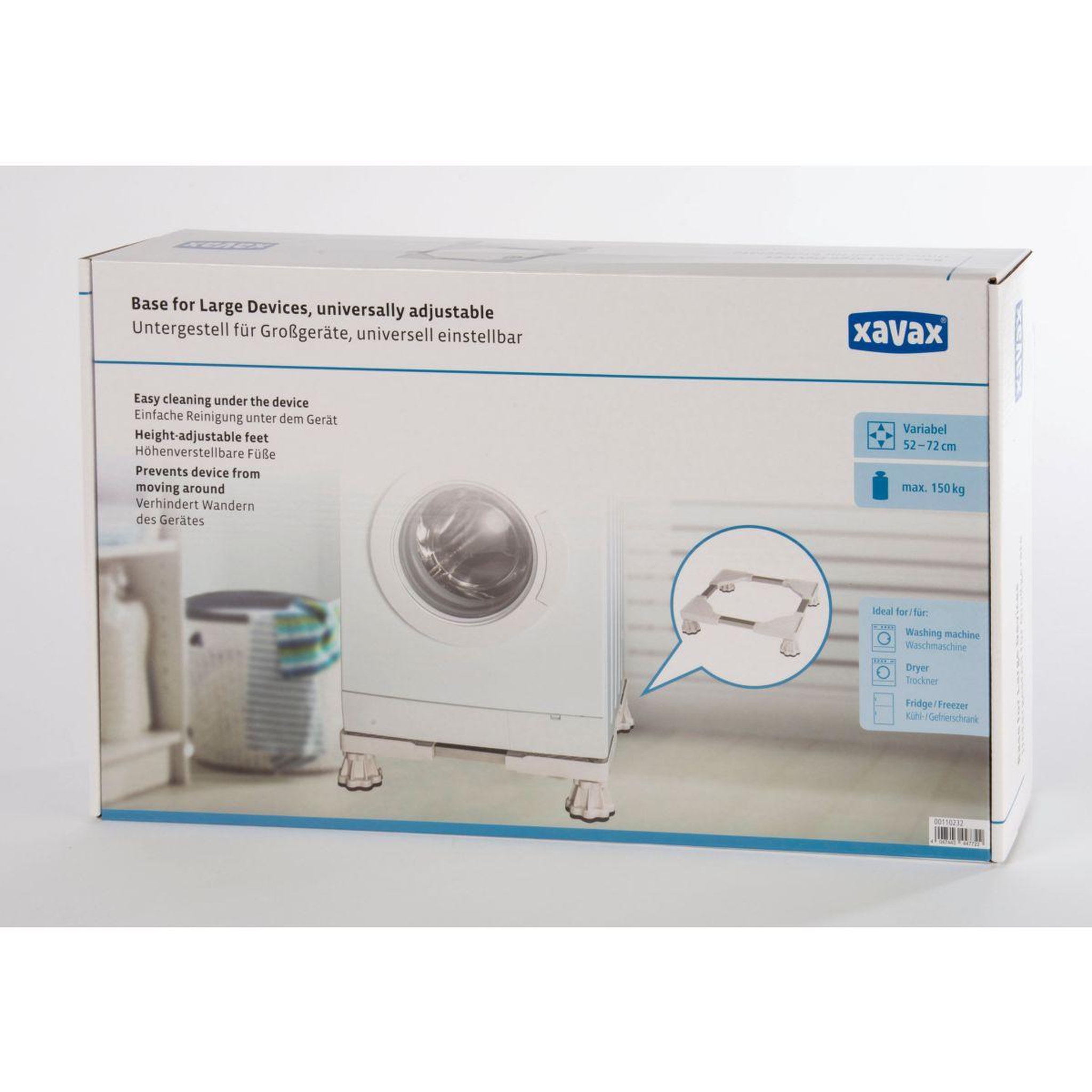 Voir la diapositive 4 : XAVAX Socle pour lave linge - sèche linge
