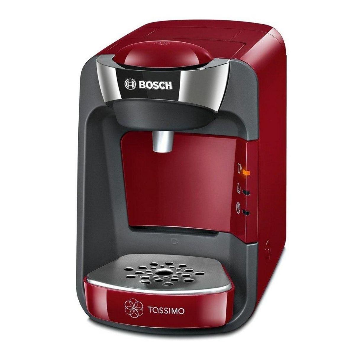 BOSCH Cafetière à dosette 3.3 bars 1300w rouge - tas3203