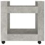 Voir la diapositive 5 : VIDAXL Chariot de bureau Gris beton 60x45x60 cm Bois d'ingenierie