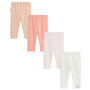 Voir la diapositive 1 : Petit Béguin Lot de 4 leggings bébé Badian
