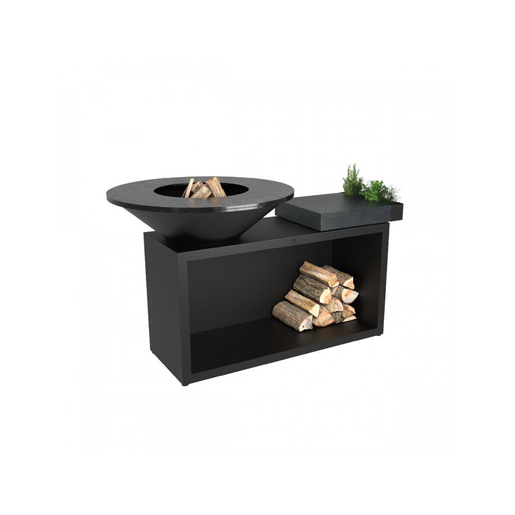 OFYR Brasero islandblack100 ceramic darkgrey oi3b100c