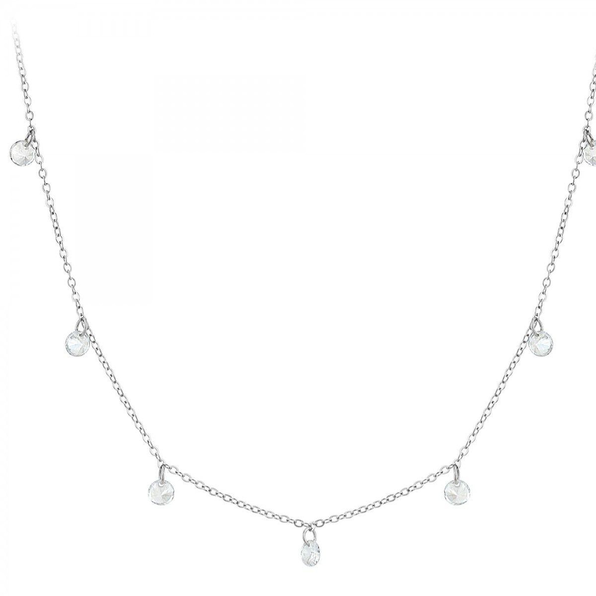 SC CRYSTAL Collier SC Crystal orné de Zirconium
