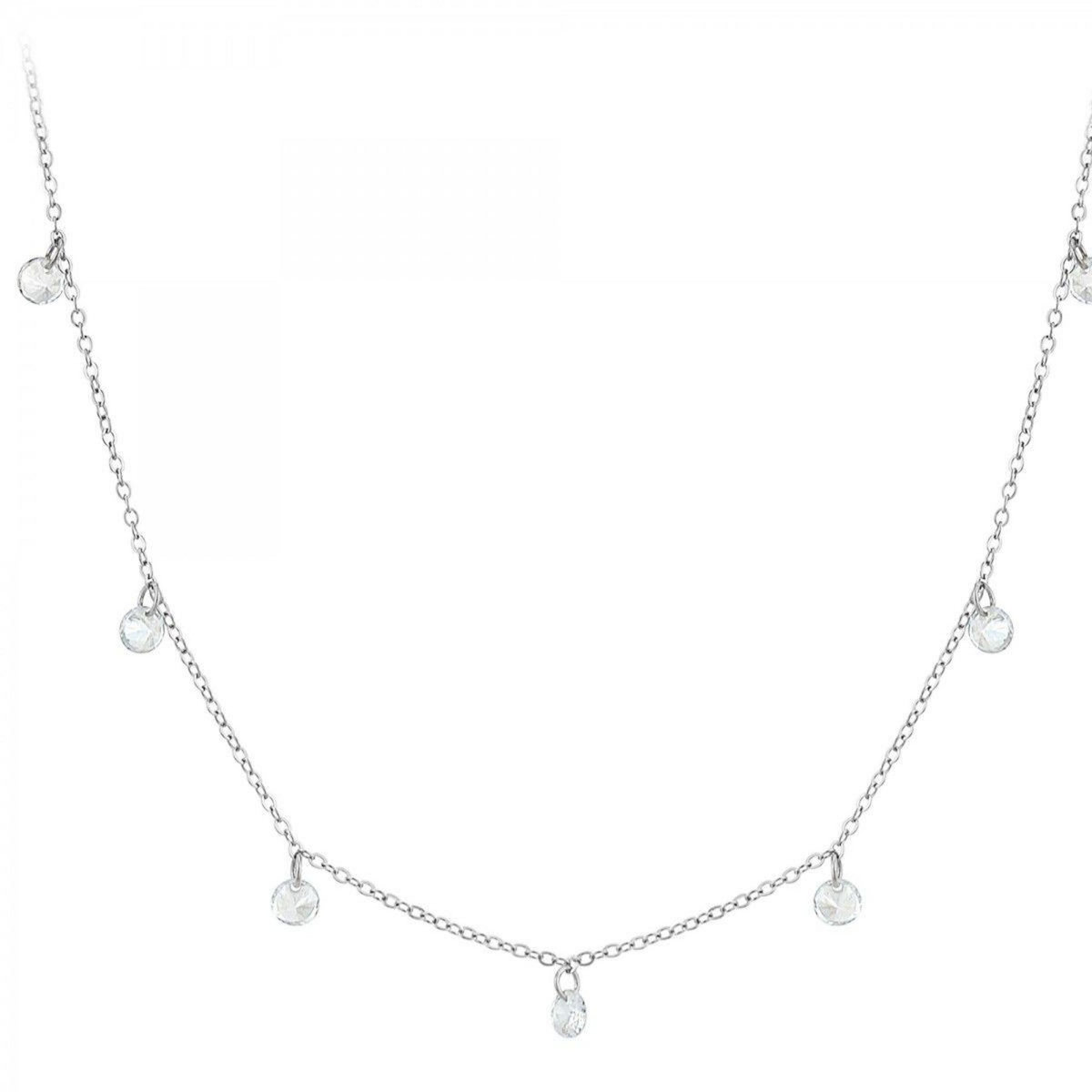 SC CRYSTAL Collier SC Crystal orné de Zirconium