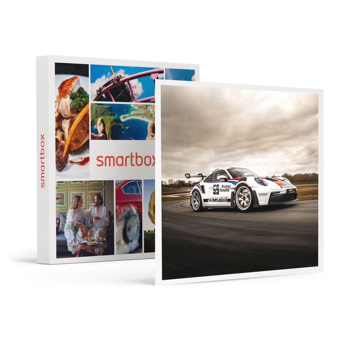 Smartbox Stage de pilotage : 2 tours sur le circuit de Fay de Bretagne en Porsche 992 GT3 RS - Coffret Cadeau Sport & Aventure