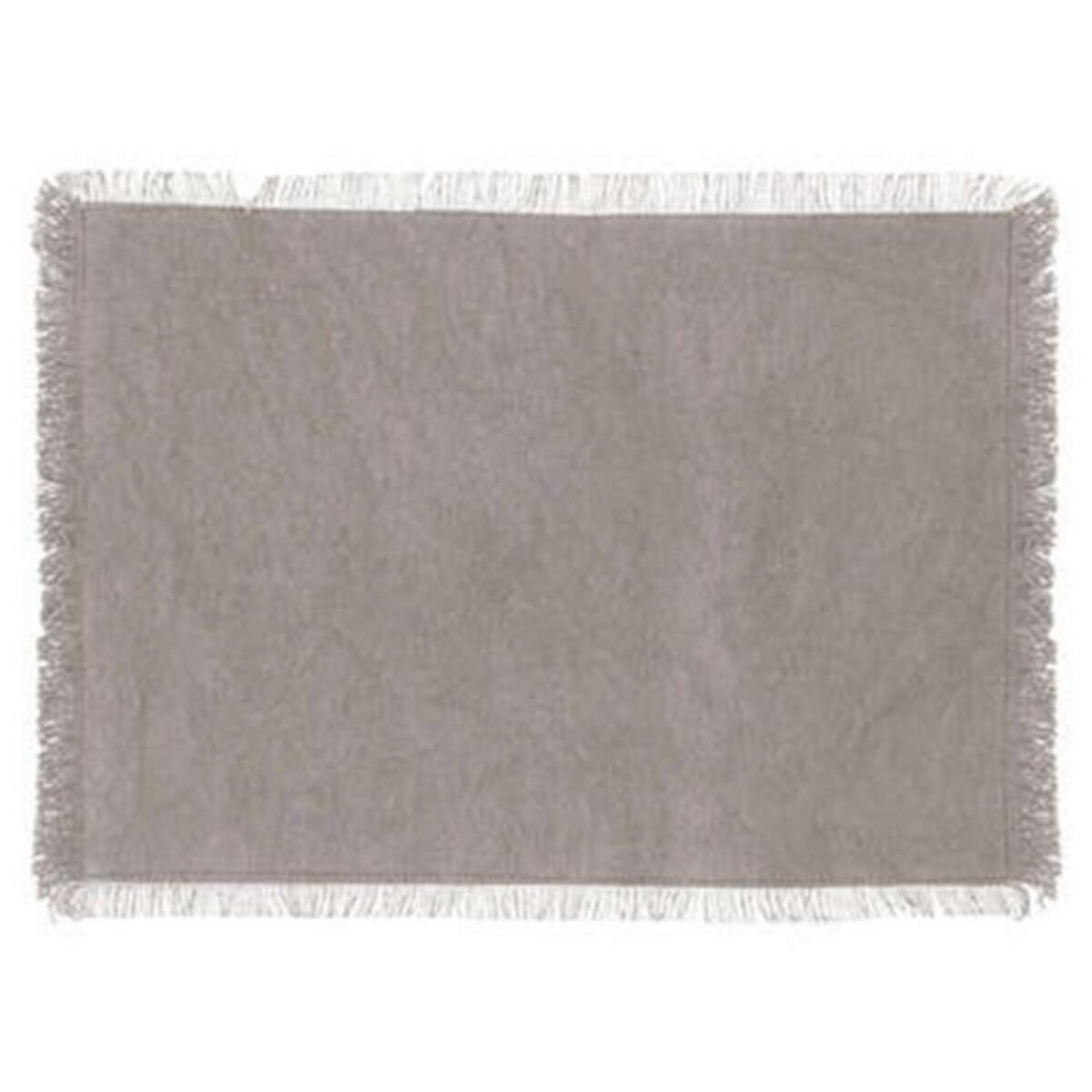 SECRET DE GOURMET Set de Table Déco  Maha  30x45cm Gris