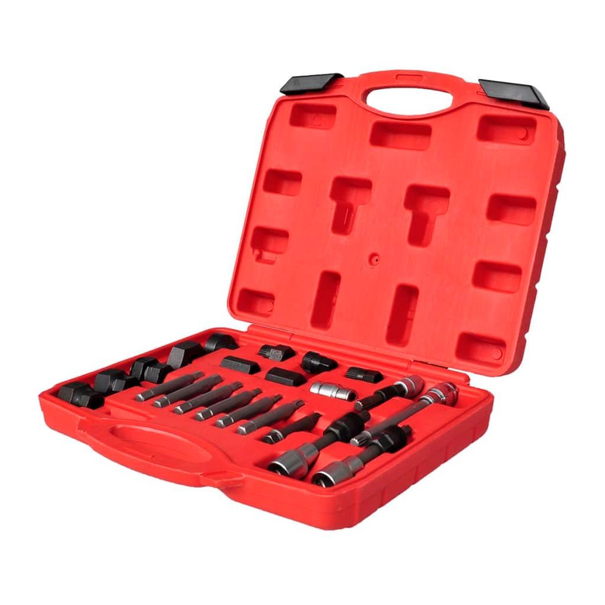 Voir la diapositive 2 : VIDAXL Kit de demontage de roue libre d'alternateur 22 pcs