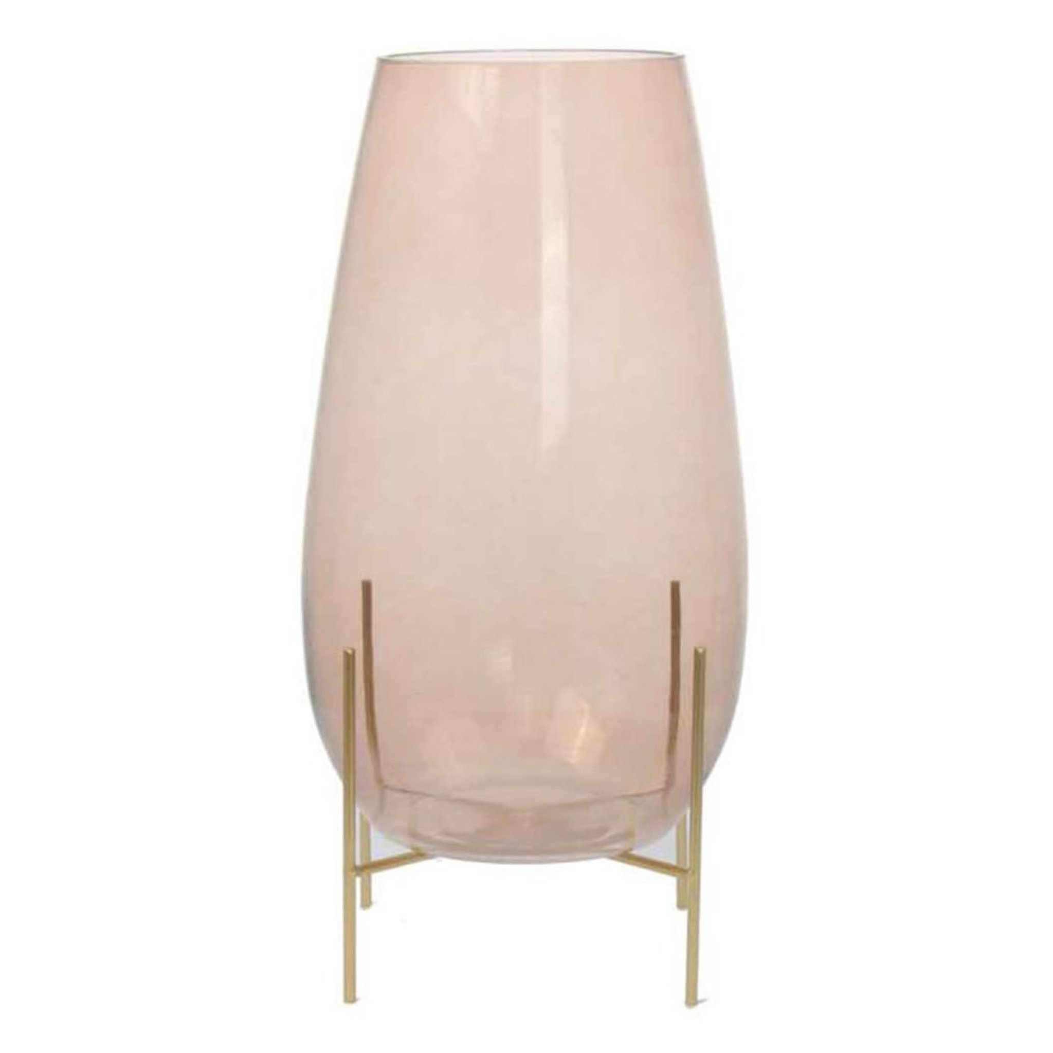 Voir la diapositive 1 : Paris Prix Vase soufflé à la bouche  crea  47cm rose