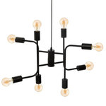 ATMOSPHERA Suspension métal  Cantor  8 ampoules / Diamètre 59 cm Atmosphera